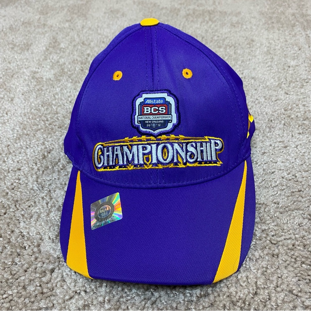 LSU Tigers 2012 National Championship Hat